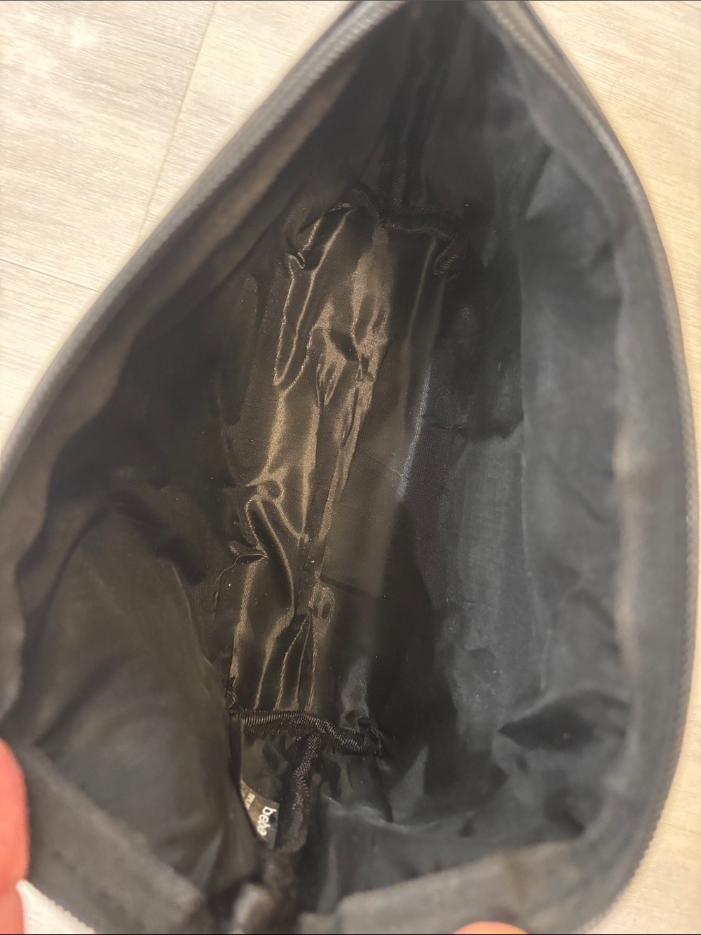 bebe Black Logo Makeup Pouch - Picture 7 of 7
